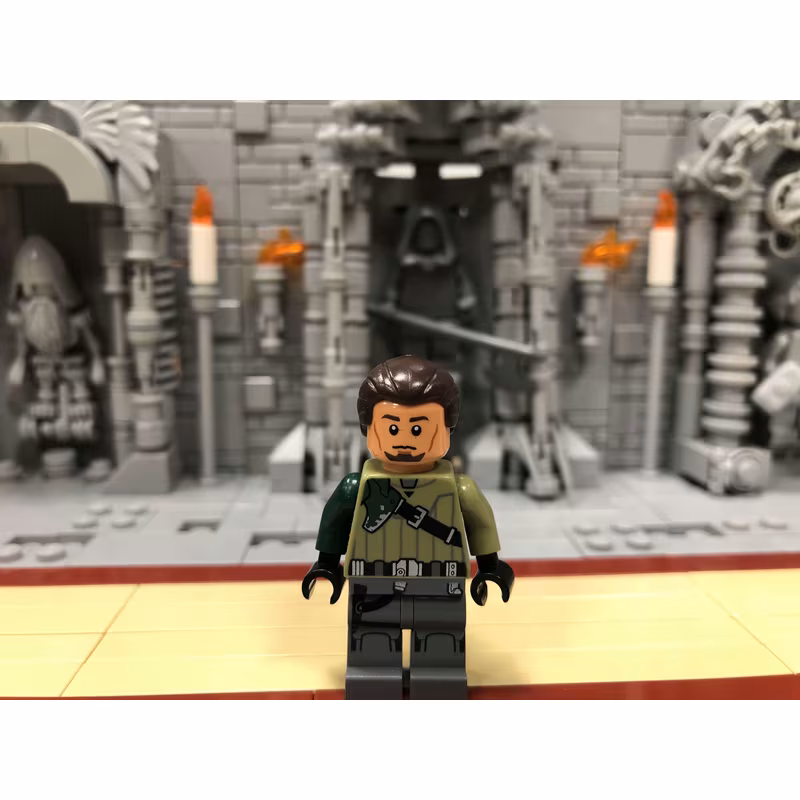 Kanan Jarrus - Dark Brown Hair and Eyebrows