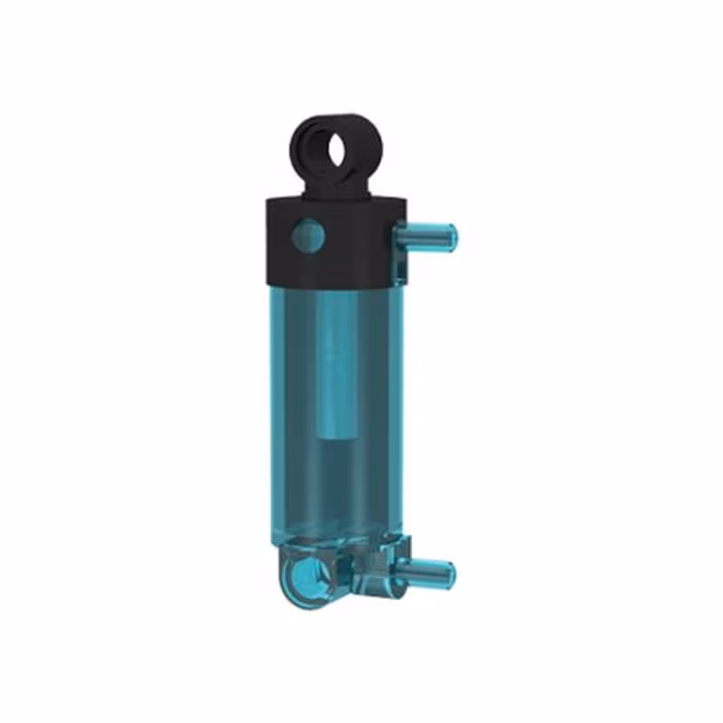 Pneumatic Cylinder with 2 Inlets and Rounded End Medium (48mm) Pneumatic Cylinder with 2 Inlets and Rounded End Medium (48mm)