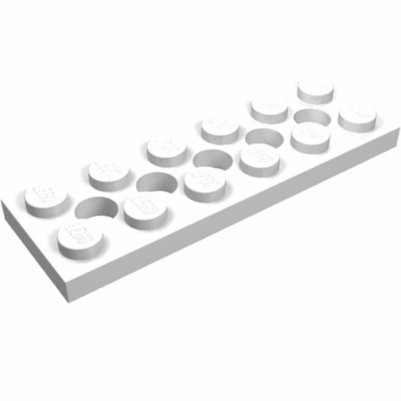 Technic, Plate 2 x 6 with 5 Holes Technic, Plate 2 x 6 with 5 Holes