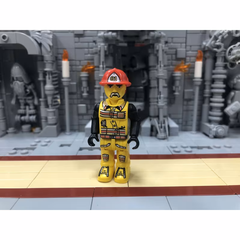 Fireman in Hat #01