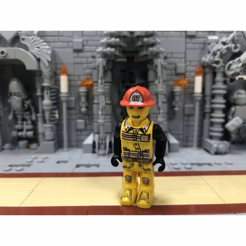 Fireman in Hat #07