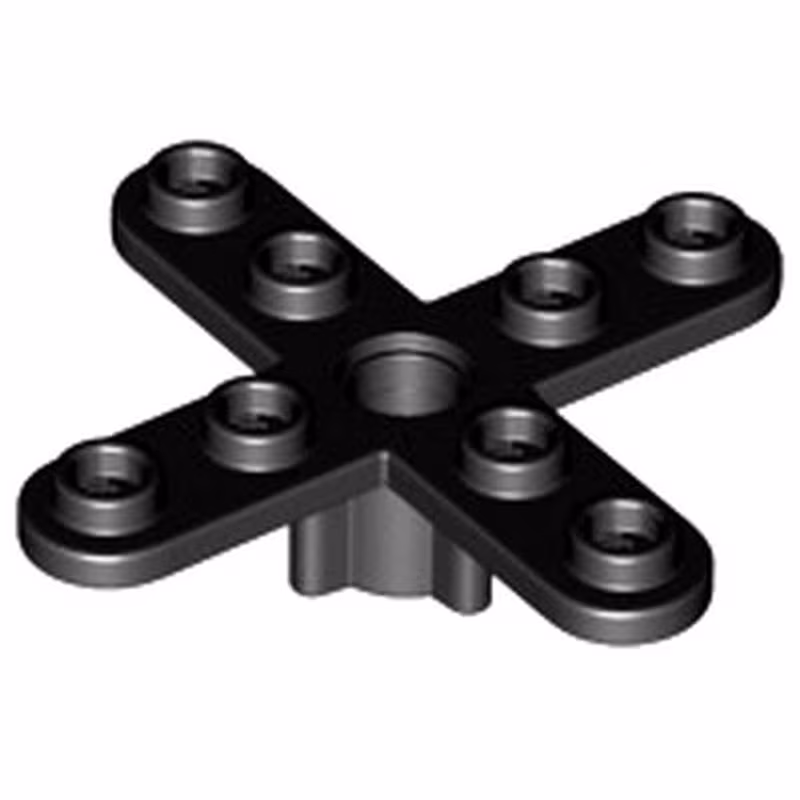 Propeller 4 Blade 5 Diameter with Rounded Ends and Closed Hub Propeller 4 Blade 5 Diameter with Rounded Ends and Closed Hub