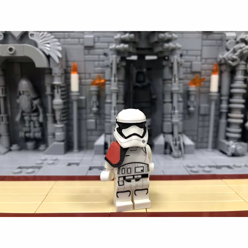 First Order Stormtrooper Officer (Rounded Mouth Pattern)