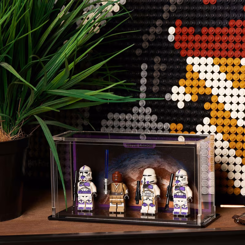 Бокс для минифигурок Лего/Lego на 4 позиции