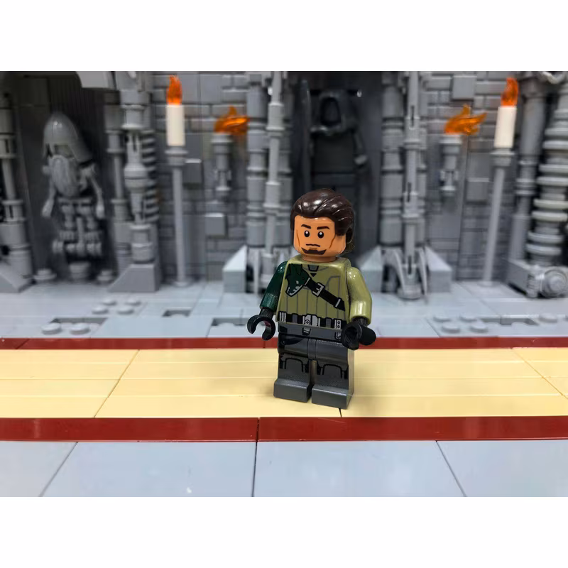Kanan Jarrus - Dark Brown Hair and Eyebrows