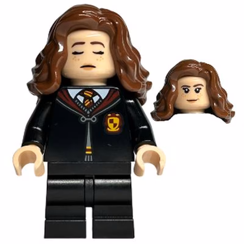 Hermione Granger - Gryffindor Robe Clasped, Black Medium Legs, Sleeping / Awake