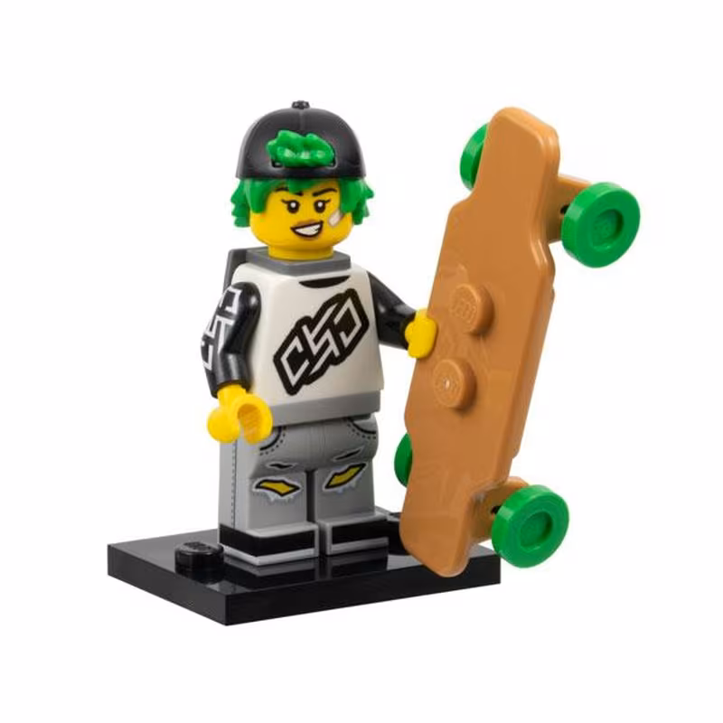Longboarder, Series 27 (Complete Set with Stand and Accessories)