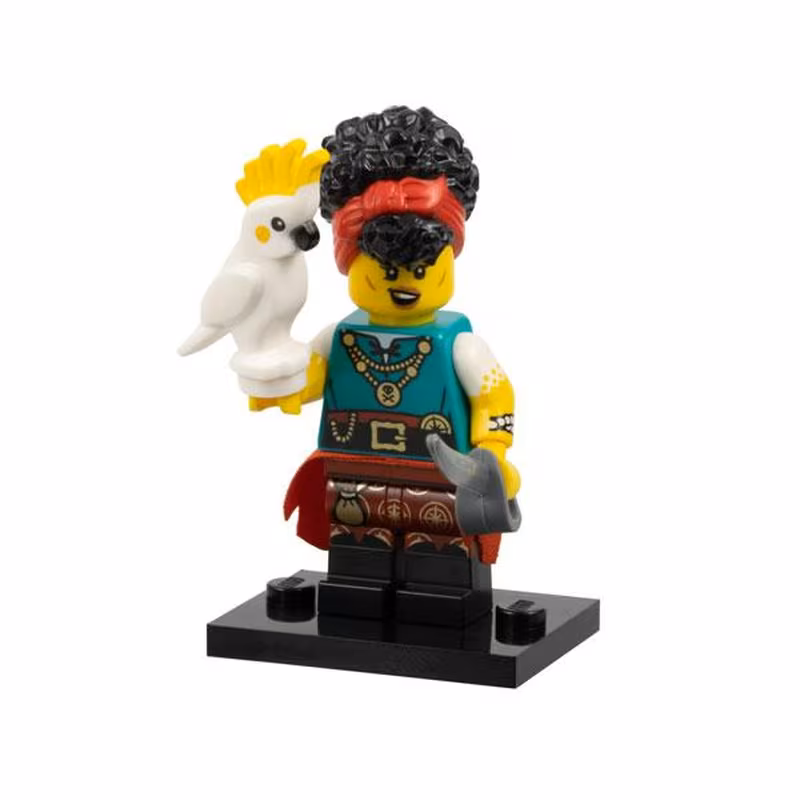 Pirate Quartermaster, Series 27 (Complete Set with Stand and Accessories)