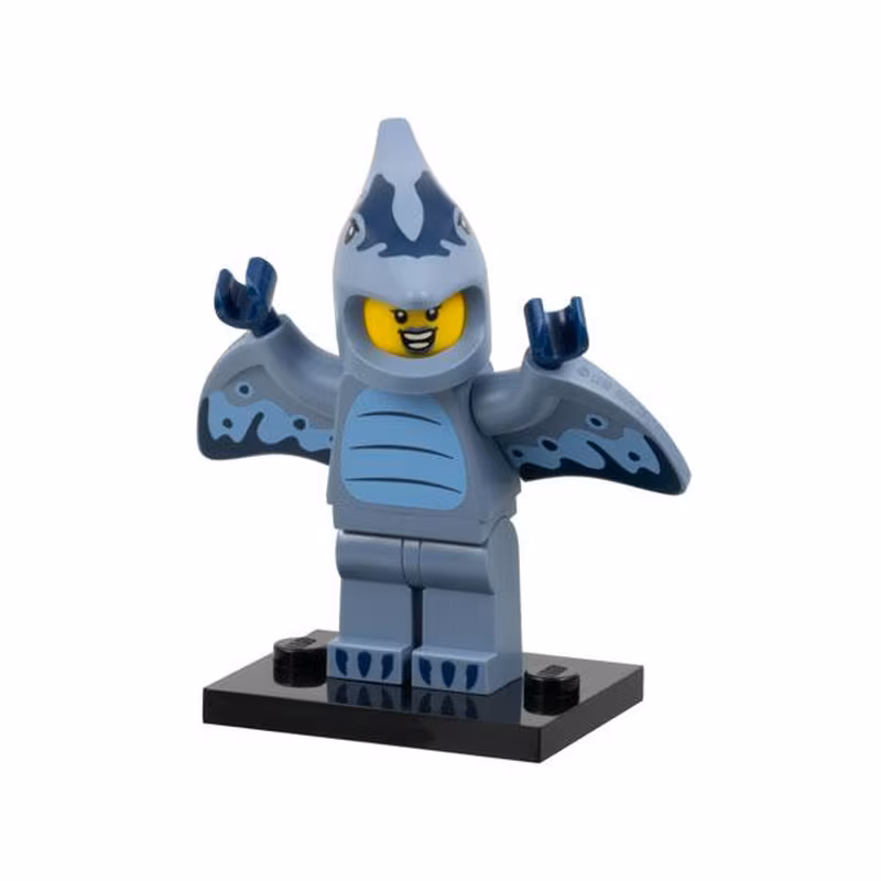 Pterodactyl Costume Fan, Series 27 (Complete Set with Stand and Accessories)