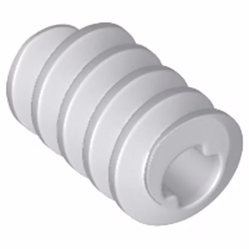 Technic, Gear Worm Screw, Long, Axle Opening Type II