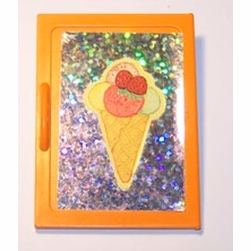 Scala Cupboard Door 8 x 6 with Ice Cream and Hologram Pattern (Sticker) - Set 3116
