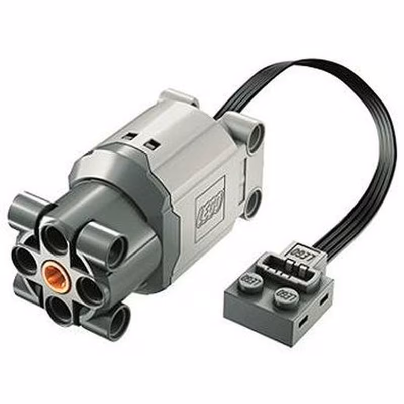 Electric, Motor 9V Power Functions L with Dark Bluish Gray Bottom