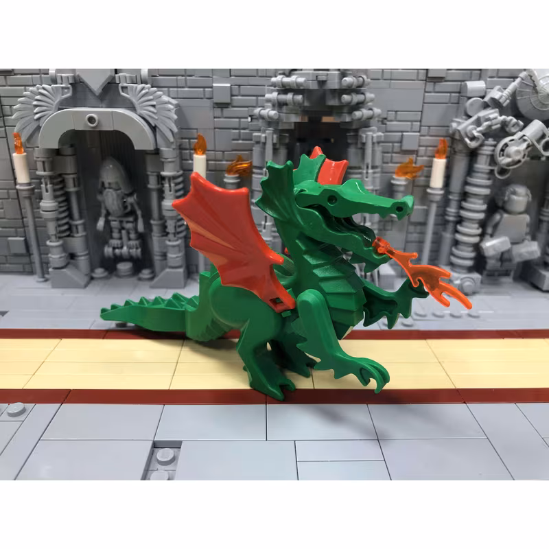 Dragon, Classic with Red Wings Dragon, Classic with Red Wings