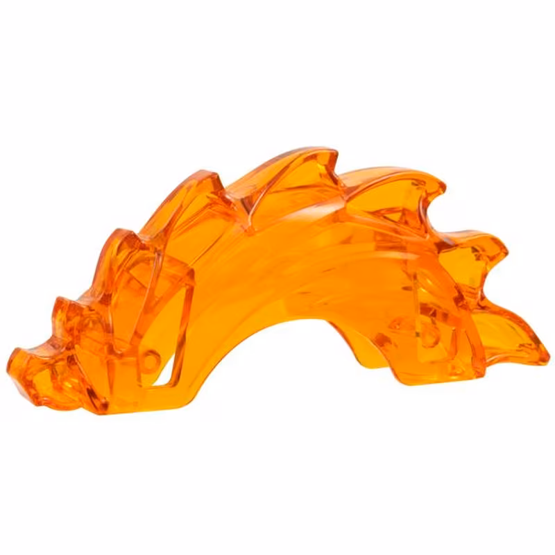 Power Burst, Curved with Dragon Head and Spines Power Burst, Curved with Dragon Head and Spines