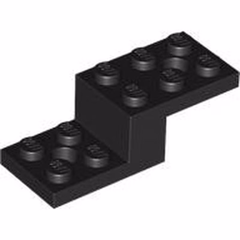 Bracket 5 x 2 x 1 1/3 with 2 Holes and Bottom Stud Holder Bracket 5 x 2 x 1 1/3 with 2 Holes and Bottom Stud Holder