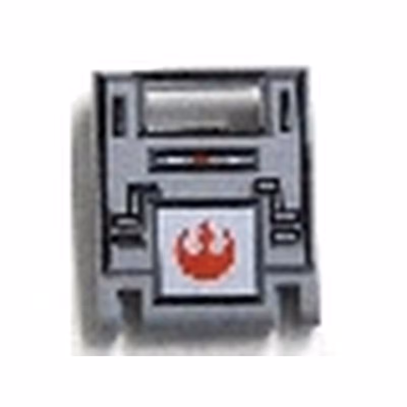 Container, Box 2 x 2 x 2 Door with Slot with Red SW Rebel Alliance Symbol Pattern Container, Box 2 x 2 x 2 Door with Slot with Red SW Rebel Alliance Symbol Pattern