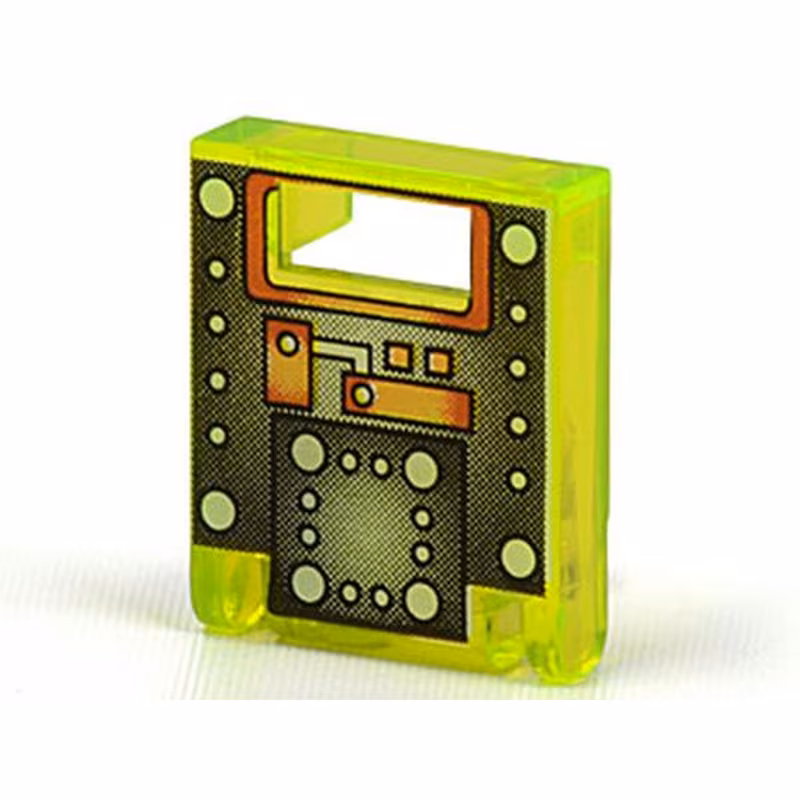 Container, Box 2 x 2 x 2 Door with Slot with White Circles and Stingrays Mechanical Pattern Container, Box 2 x 2 x 2 Door with Slot with White Circles and Stingrays Mechanical Pattern