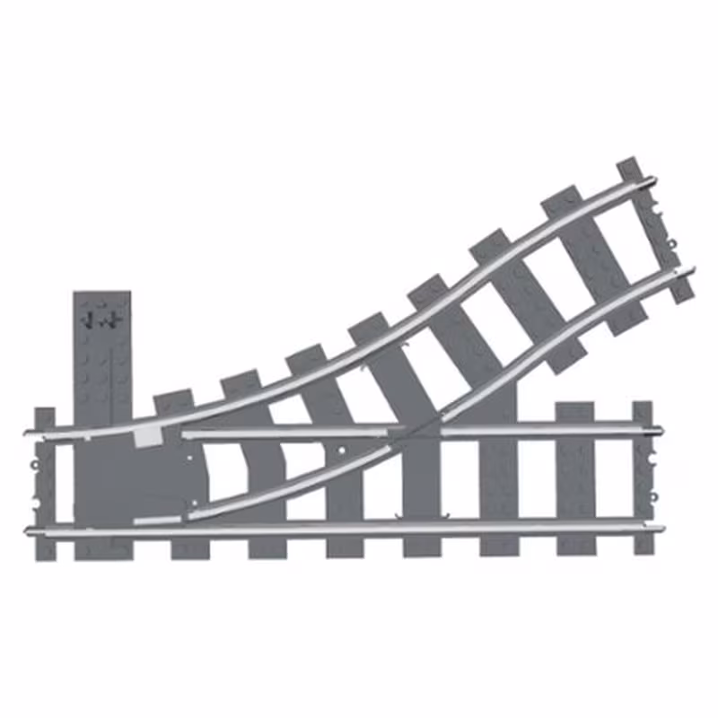 Train, Track 9V Switch Point Left