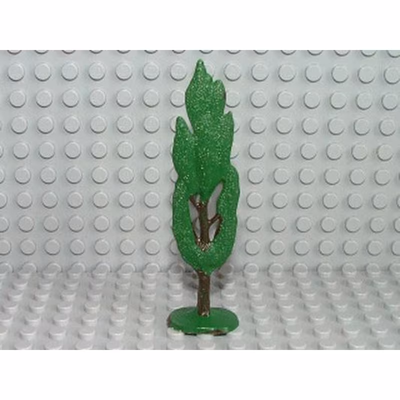 Plant, Tree Flat Cypress painted with solid base