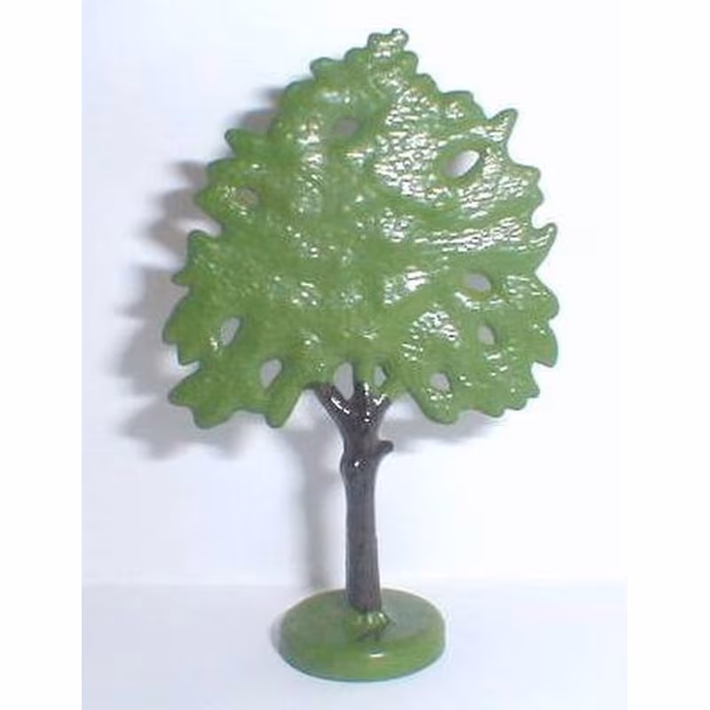 Plant, Tree Flat Oak painted with hollow base