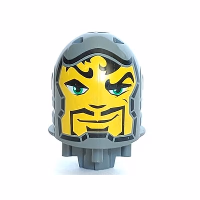 Large Figure Head with Rascus Pattern Large Figure Head with Rascus Pattern