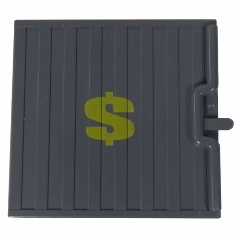 Door Sliding - Type 1 with Yellow Dollar Sign Pattern