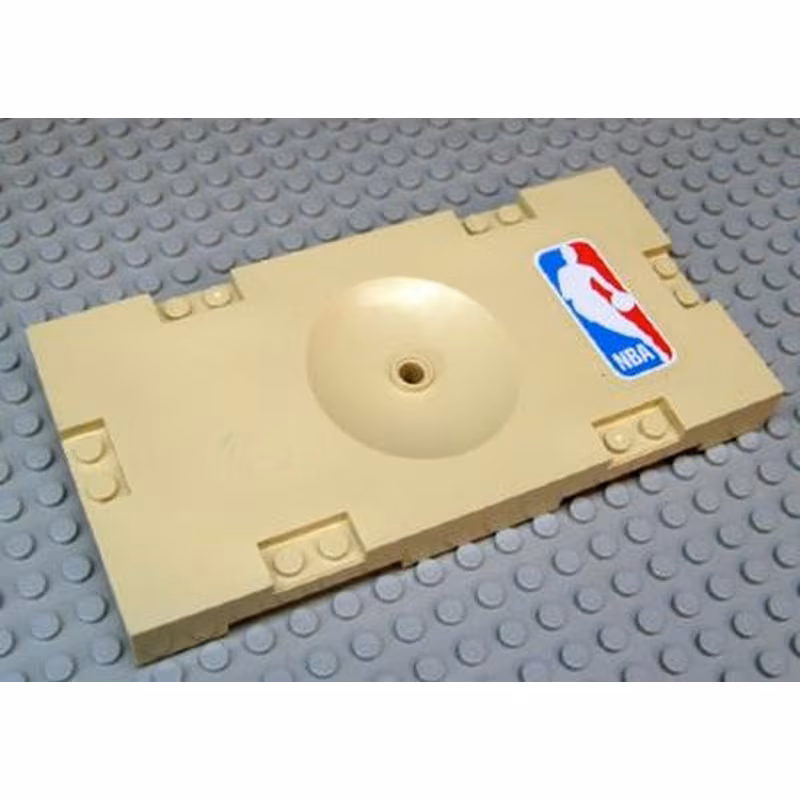 Sports Field Section 8 x 16 with NBA Logo Pattern (Sticker) - Sets 3432 / 3433 Sports Field Section 8 x 16 with NBA Logo Pattern (Sticker) - Sets 3432 / 3433