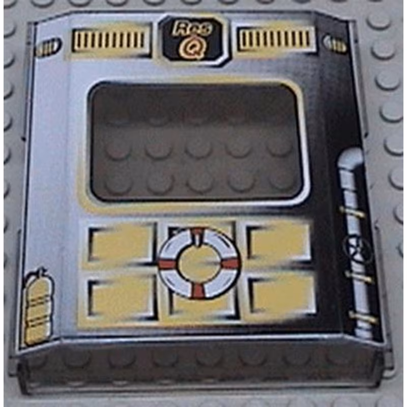 Panel 2 x 8 x 8 with Res-Q Maritime Pattern Panel 2 x 8 x 8 with Res-Q Maritime Pattern