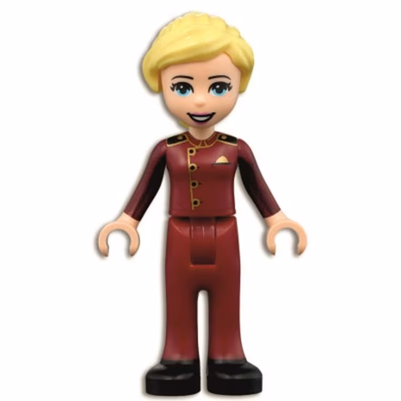 Friends Stephanie - Dark Red Usher Uniform