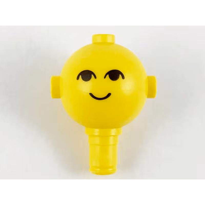 Homemaker Figure / Maxifigure Head with Black Eyes and Smile Pattern