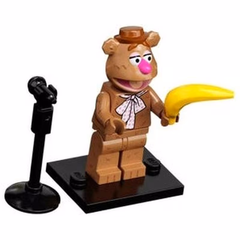Fozzie Bear, The Muppets (Complete Set with Stand and Accessories)