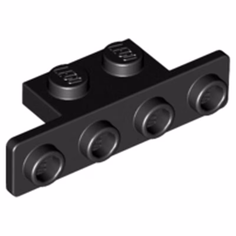 Bracket 1 x 2 - 1 x 4 with Rounded Corners Bracket 1 x 2 - 1 x 4 with Rounded Corners