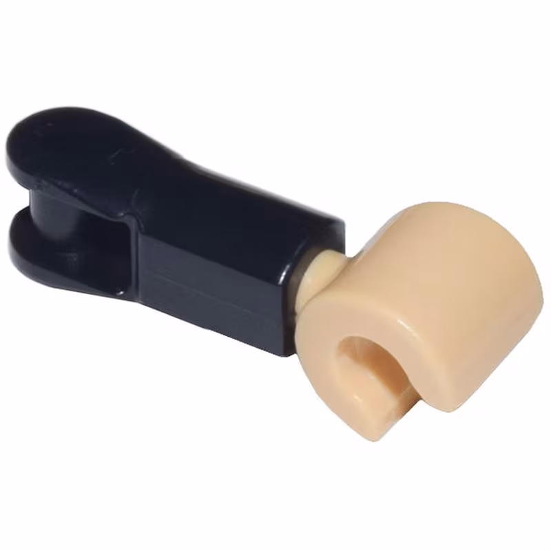 Large Figure Lower Arm with Bar Handle with Molded Medium Tan Hand Pattern Large Figure Lower Arm with Bar Handle with Molded Medium Tan Hand Pattern