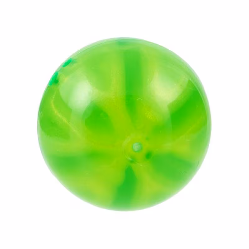 Ball, Hard Plastic 19mm D. with Molded Satin Trans-Clear Slotted Inner Ball Pattern (Ninjago Dragon Power Element)
