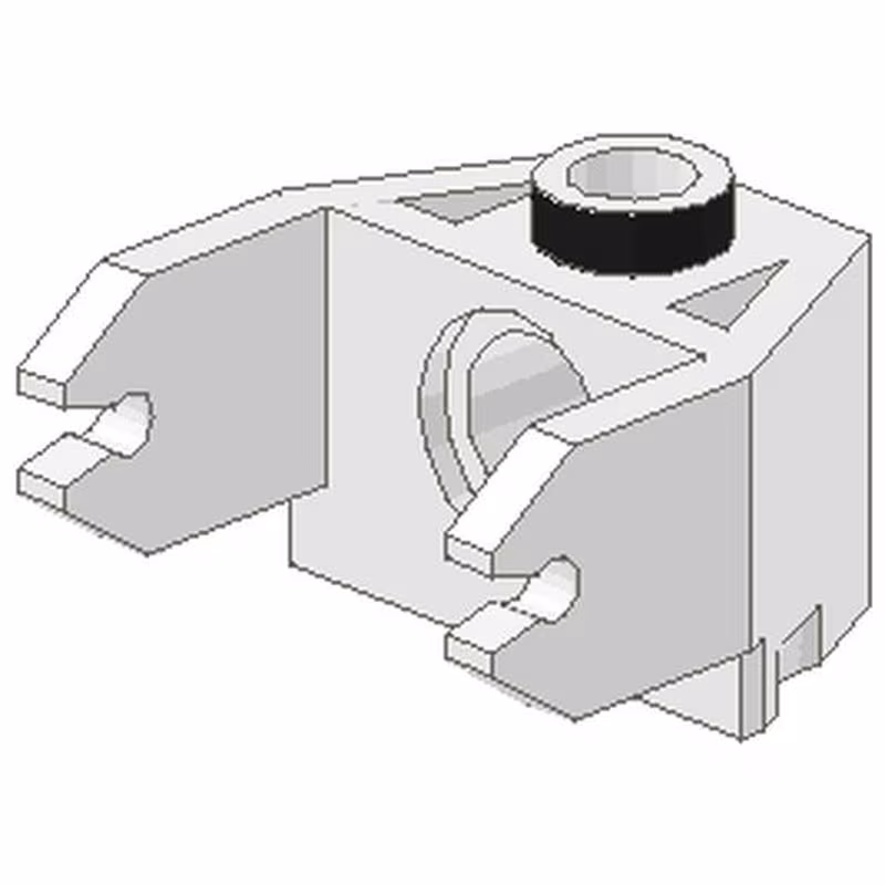 Magnet Holder 2 x 3 with Clips and Pin Hole