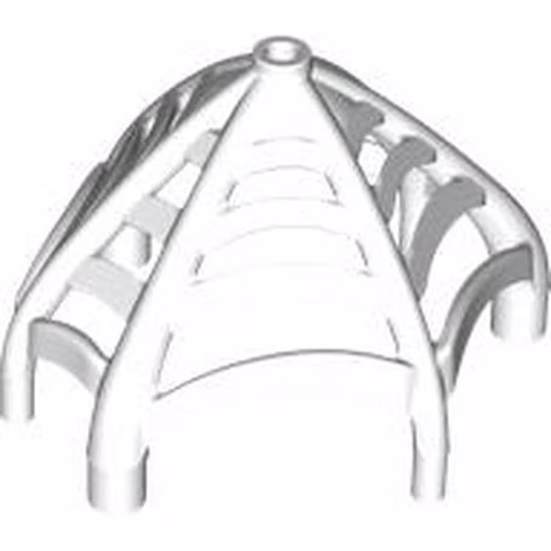 Spider Web Conical with Bar Ends and Bar Holders - Flexible Rubber Spider Web Conical with Bar Ends and Bar Holders - Flexible Rubber
