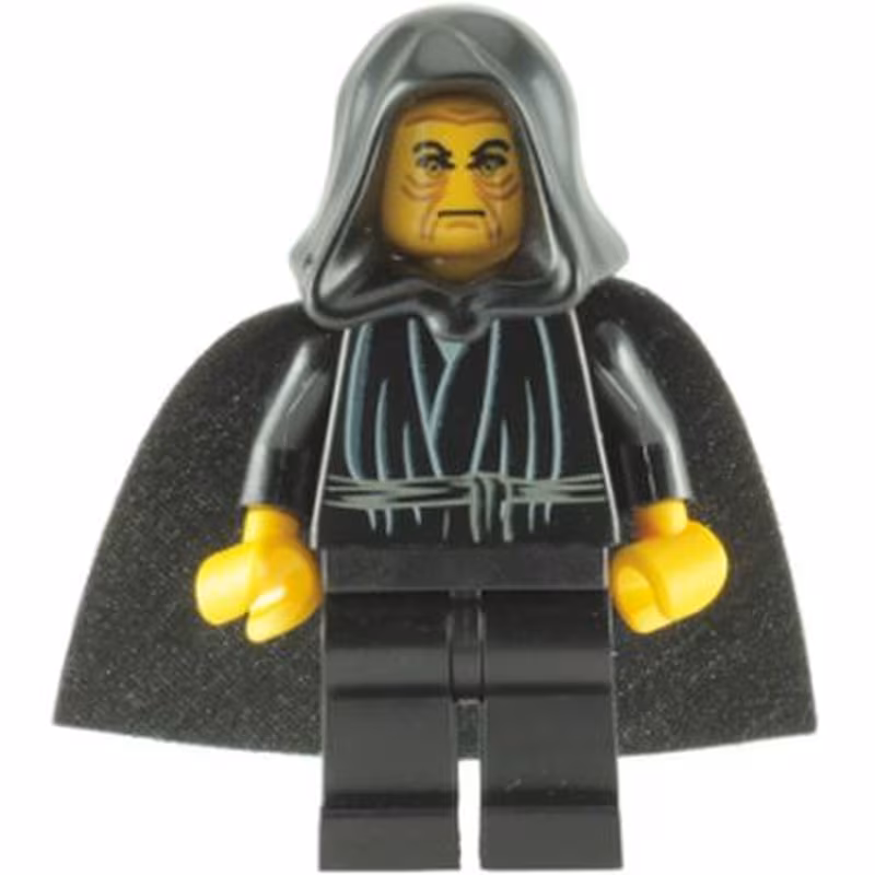 Emperor Palpatine - Yellow Head, Yellow Hands
