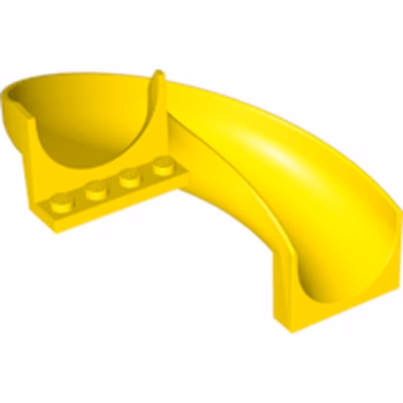 Slide Playground 7 x 12 x 8 1/3 Curved 180 degrees