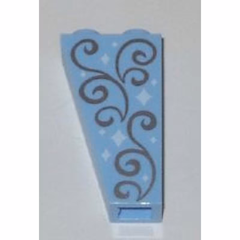 Slope, Inverted 75 2 x 1 x 3 with Stars and Swirls Pattern on Both Sides