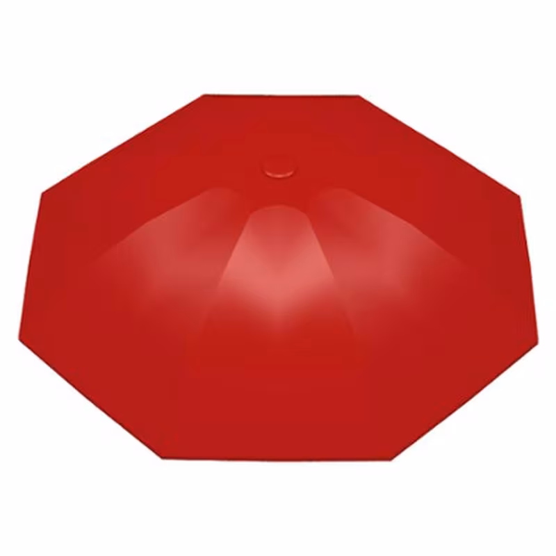 Fabuland Umbrella Top with No Bottom Flaps, 6 x 6 without Top Stud Fabuland Umbrella Top with No Bottom Flaps, 6 x 6 without Top Stud