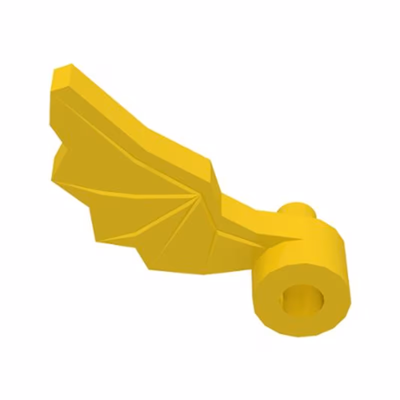 Minifigure, Plume Dragon Wing Right Minifigure, Plume Dragon Wing Right