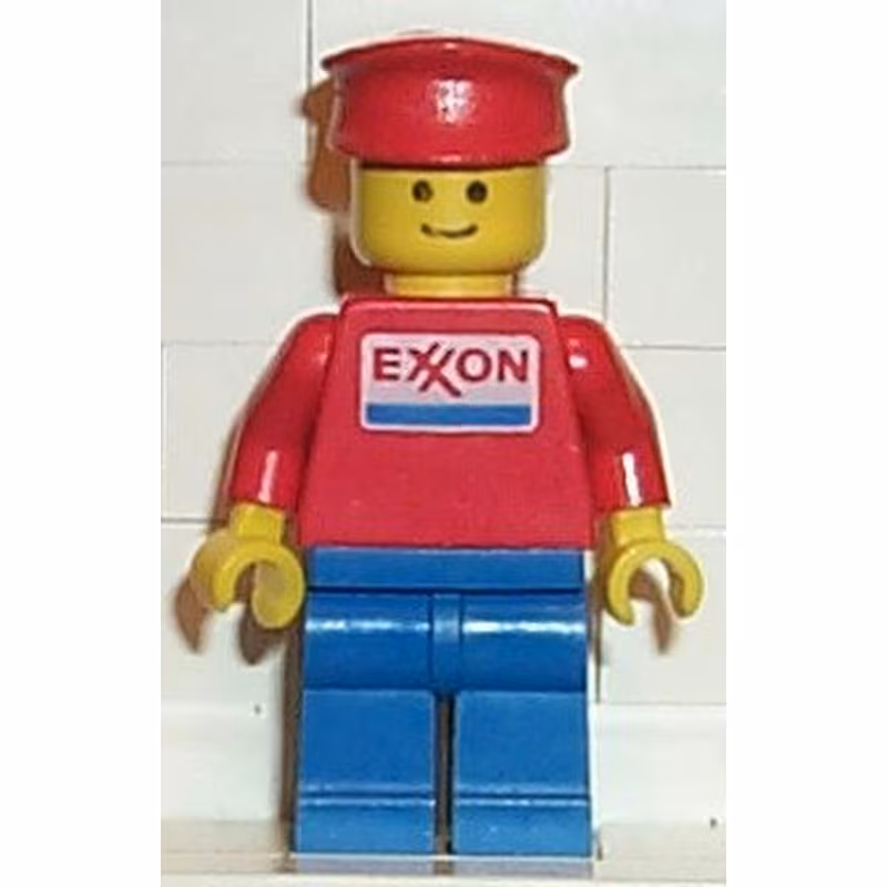 Exxon - Blue Legs, Red Hat