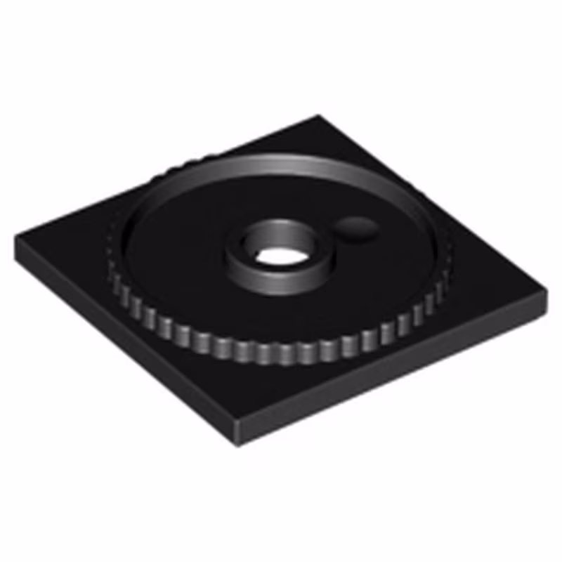 Turntable 4 x 4 Square Base, Locking