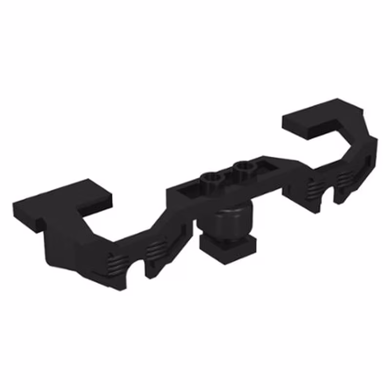 Train Motor 9V Decorative Side with Open Hub Points (fits RC Train Motor) - Stepped Ends