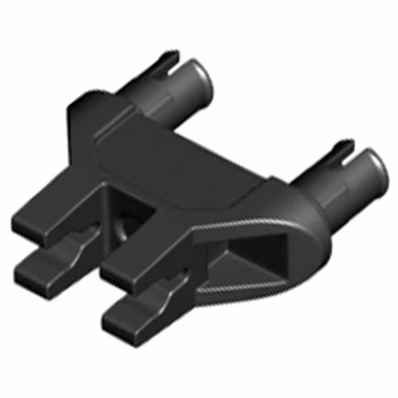Technic, Pin Double Triangle 1 x 3 with 2 Clips with Squared Pin Holes