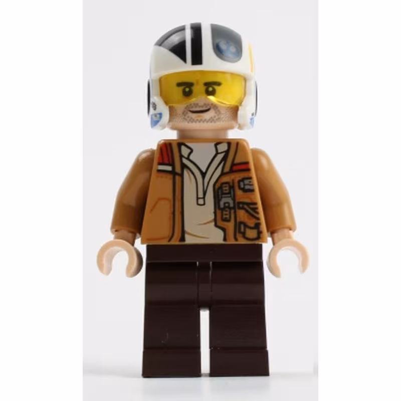 Poe Dameron (Medium Nougat Jacket, Helmet)