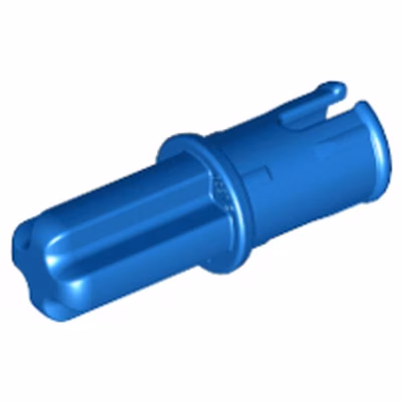 Technic, Axle 1L with Pin with Friction Ridges Technic, Axle 1L with Pin with Friction Ridges