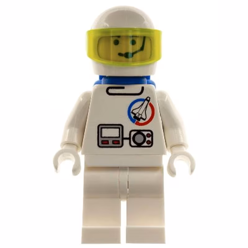 Launch Command - Astronaut, Helmet, Trans-Neon Green Visor, Blue Air Tanks