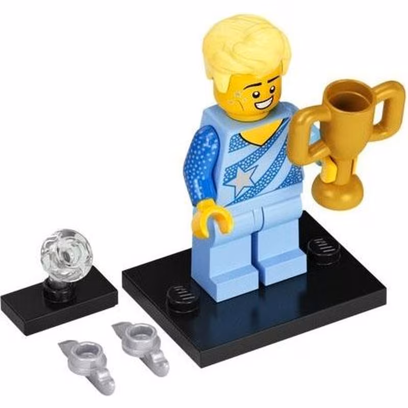 Figure Skating Champion, Series 22 (Complete Set with Stand and Accessories)