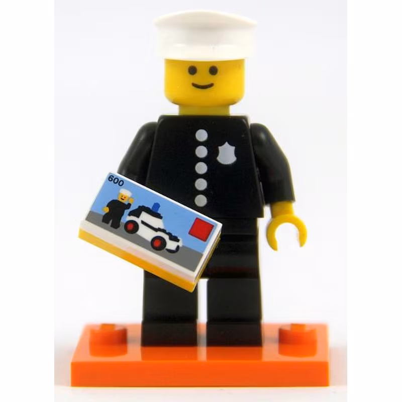 1978 Classic Police Officer, Series 18 (Complete Set with Stand and Accessories)